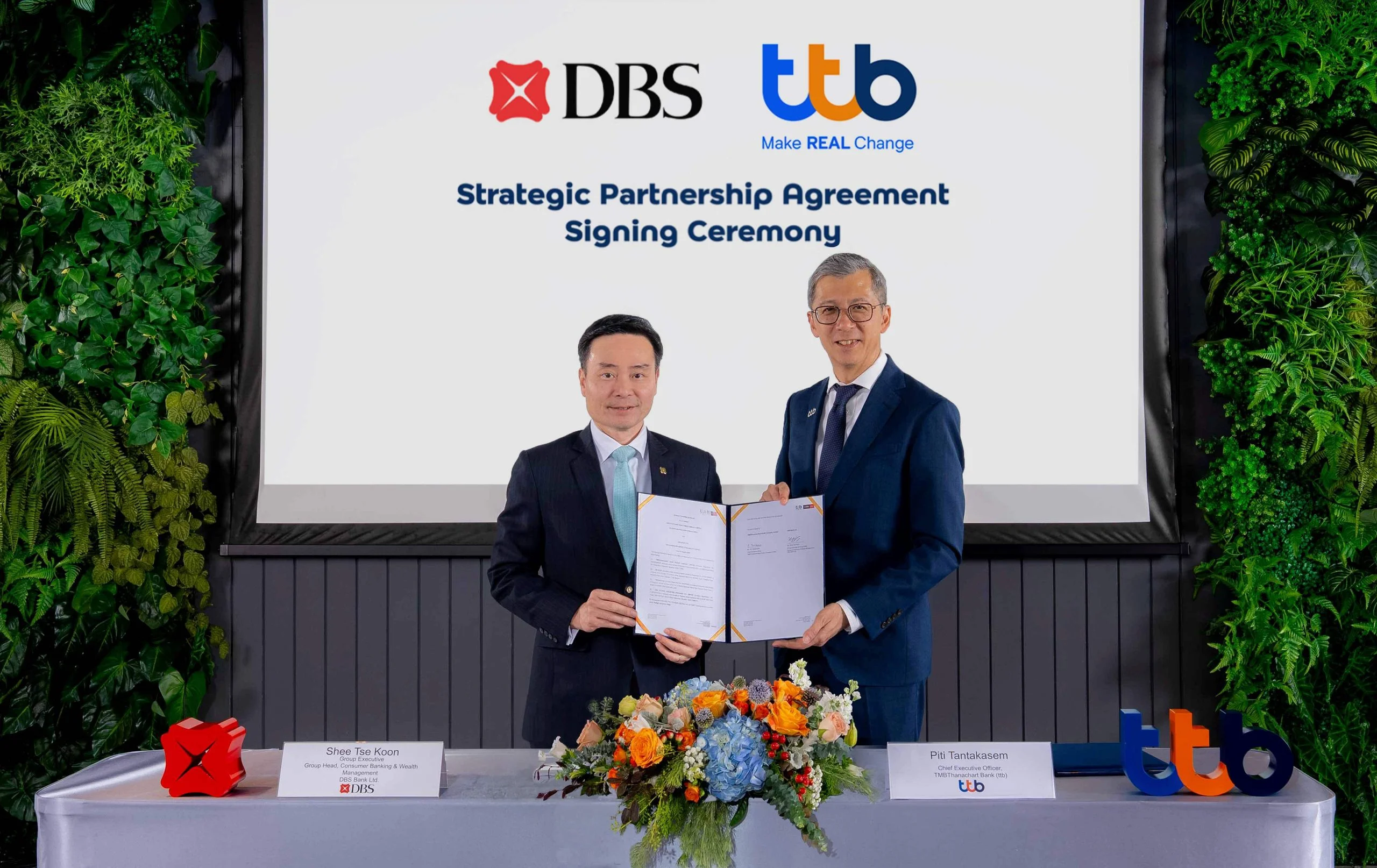 TTB ผนึกพันธมิตร DBS สร้างความร่วมมือเชิงกลยุทธ์ เพื่อช่วยลูกค้ารายย่อยสร้าง เติบโต และรักษาความมั่งคั่ง 1 TTB DBSVT 1 scaled
